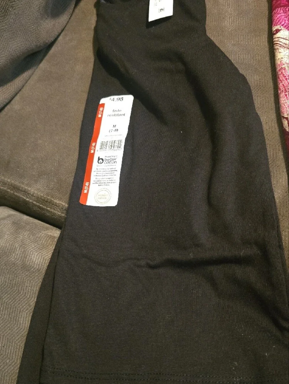 Kids Long Sleeve Tees - Black and Burgundy